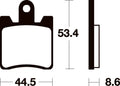 TECNI BRAKE PADS ME240 ORGANIC