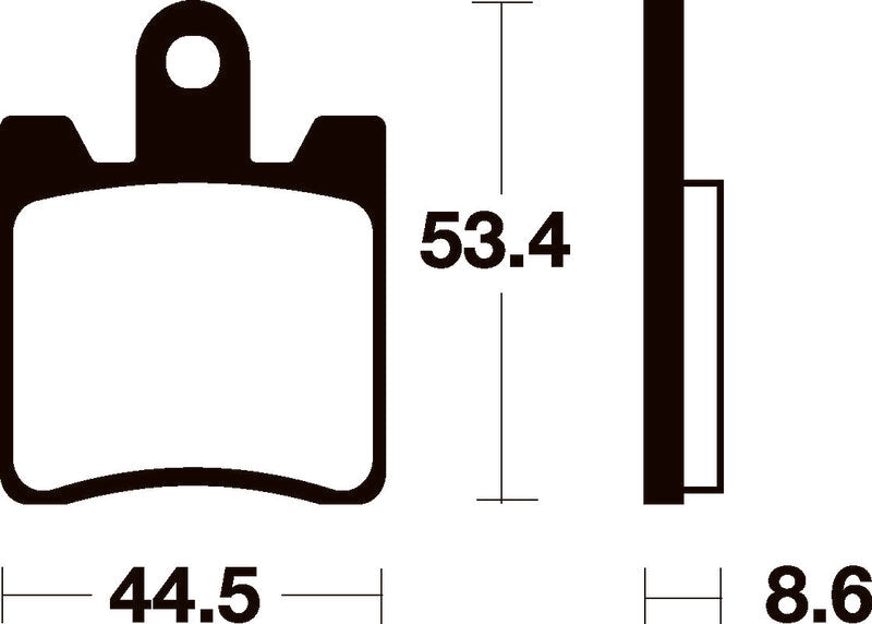 TECNI BRAKE PADS ME240 ORGANIC