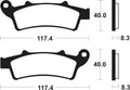 TECNI BRAKE PADS ME261 ORGANIC