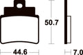 TECNI BRAKE PADS ME275 ORGANIC