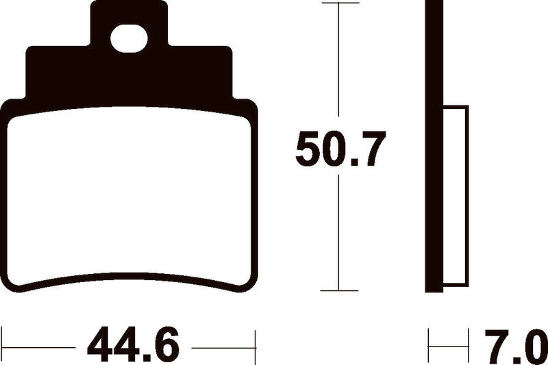 TECNI BRAKE PADS ME275 ORGANIC