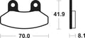 TECNI BRAKE PADS ME292 ORGANIC