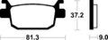 TECNI BRAKE PADS ME332 ORGANIC