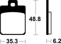 TECNI BRAKE PADS ME368 ORGANIC