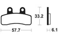 TECNI BRAKE PADS ME382 ORGANIC