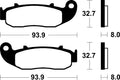 TECNI BRAKE PADS ME426 ORGANIC