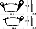 TECNI BRAKE PADS ME443 ORGANIC