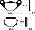 TECNI BRAKE PADS ME46 ORGANIC