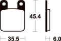 TECNI BRAKE PADS ME59 ORGANIC