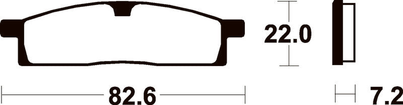 TECNI BRAKE PADS ME89 ORGANIC