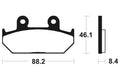 TECNI BRAKE PADS MF100 SINTER METAL