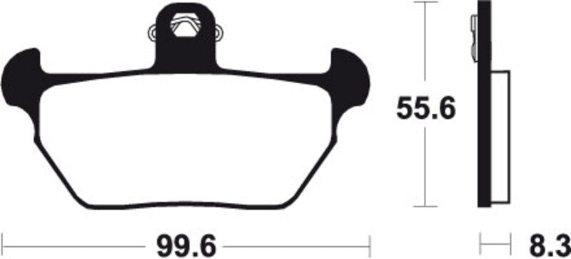 TECNI BRAKE PADS MF144 SINTER METAL