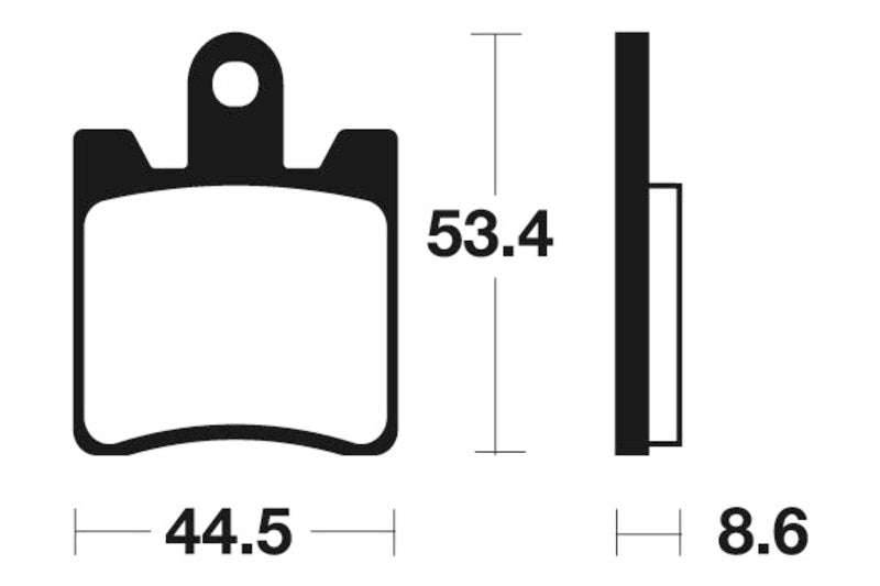TECNI BRAKE PADS MF240 SINTER METAL