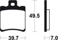 TECNI BRAKE PADS MF271 SINTER METAL