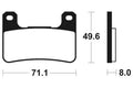 TECNI BRAKE PADS MF306 SINTER METAL