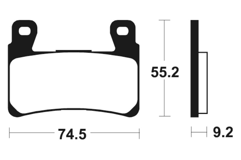 TECNI BRAKE PADS MF360 SINTER METAL