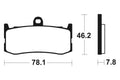 TECNI BRAKE PADS MF364 SINTER METAL