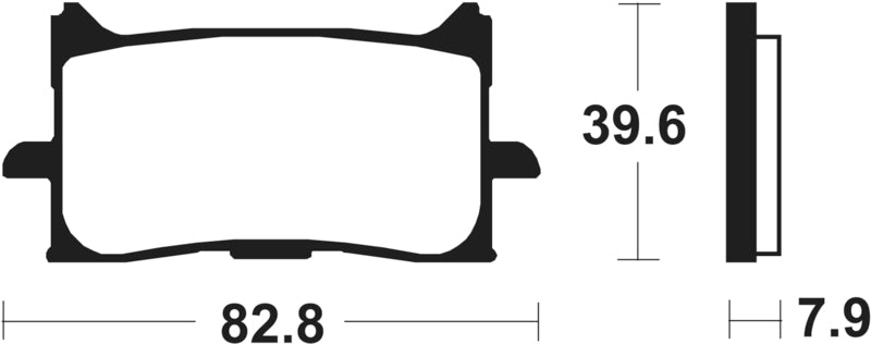 TECNI BRAKE PADS MF440 SINTER METAL