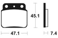 TECNI BRAKE PADS MO149 SINTER METAL