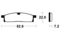 TECNI BRAKE PADS MO89 SINTER METAL