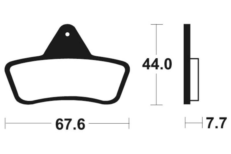 TECNI BRAKE PADS MOA258 SINTER METAL