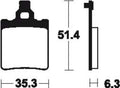TECNI BRAKE PADS MOR74 SINTER METAL