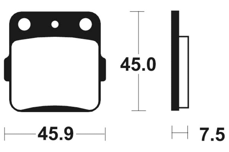 TECNI BRAKE PADS MOR92 SINTER METAL