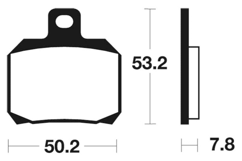 TECNI BRAKE PADS MR230 SINTER METAL