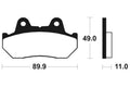 TECNI BRAKE PADS MR42 SINTER METAL