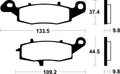 TECNI BRAKE PADS MR420 SINTER METAL