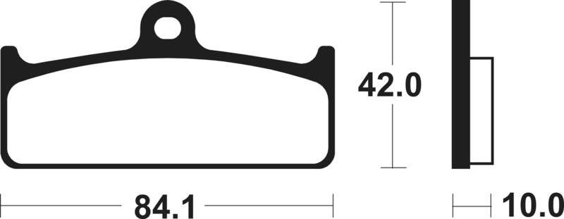TECNI BRAKE PADS MSR325 SINTER METAL