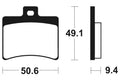 TECNI BRAKE PADS MSS247 SINTER METAL