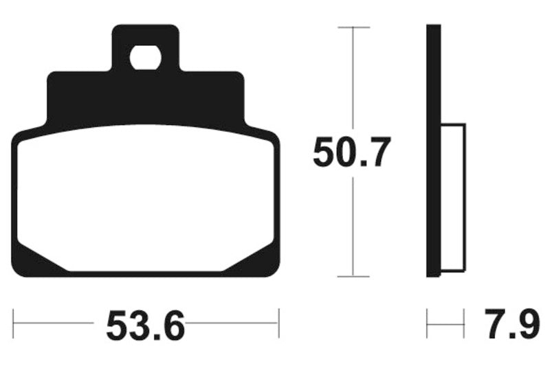 TECNI BRAKE PADS MSS248 SINTER METAL