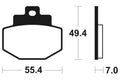 TECNI BRAKE PADS MSS272 SINTER METAL