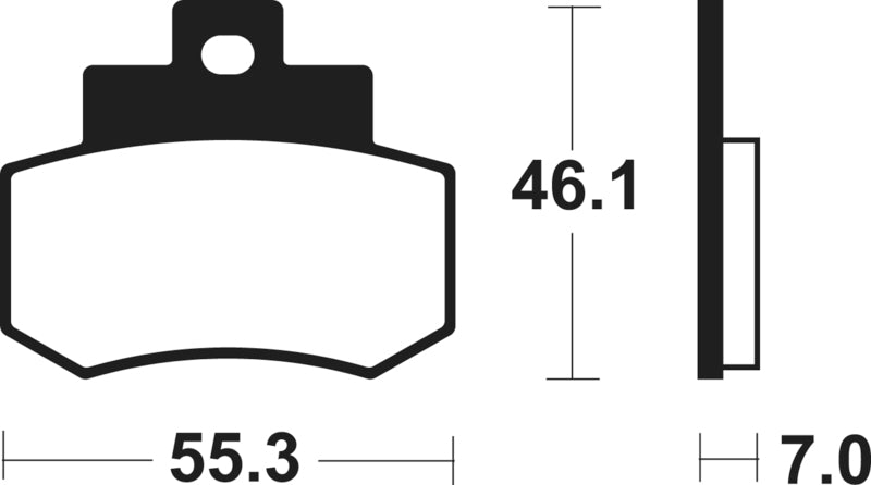 TECNI BRAKE PADS MSS276 SINTER METAL