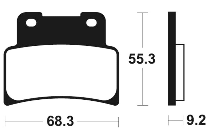 TECNI BRAKE PADS MSS344 SINTER METAL