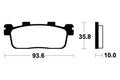 TECNI BRAKE PADS MSS363 SINTER METAL
