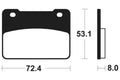 TECNI BRAKE PADS MSS393 SINTER METAL