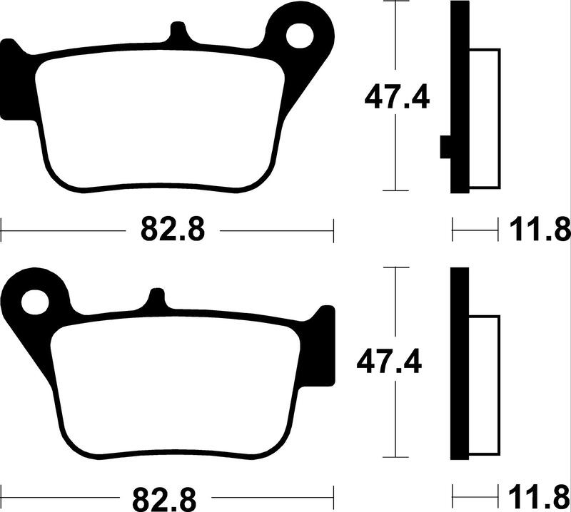 TECNI BRAKE PADS MSS427 SINTER METAL
