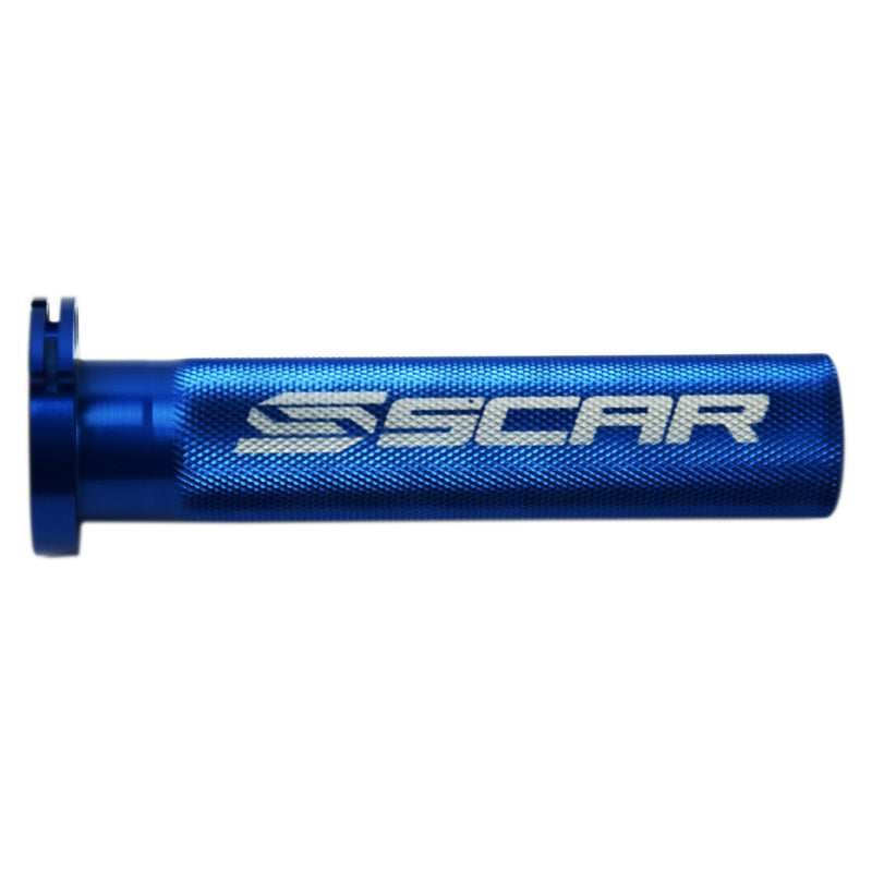 SCAR THROTTLE TUBE + BEARING BLUE