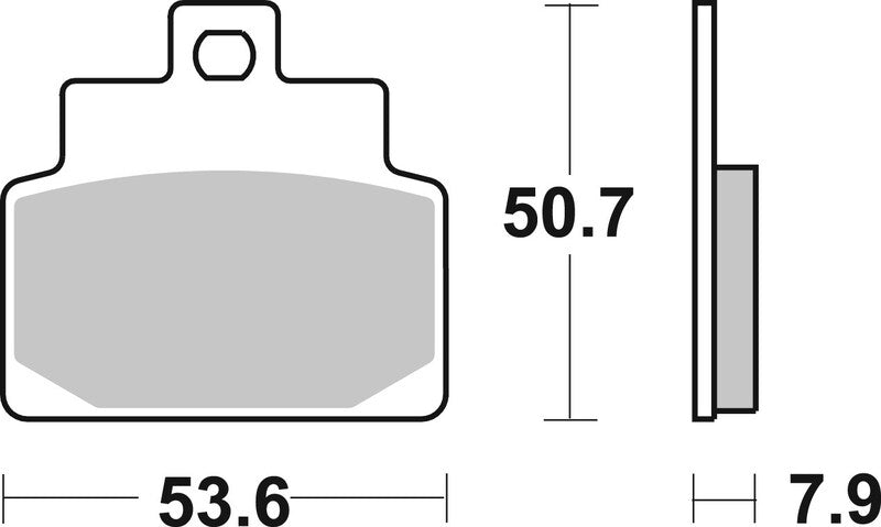 BREMB BRAKE PADS 07021XS SINTER METAL