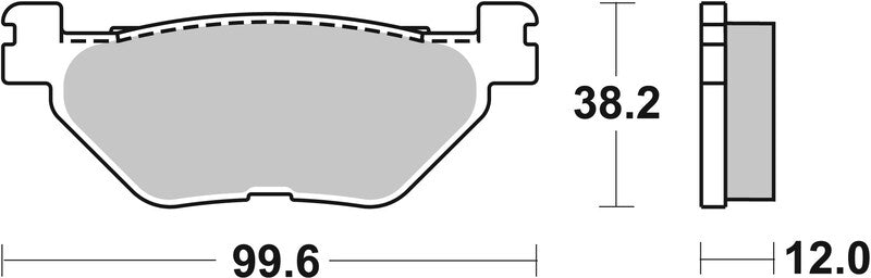 BREMB BRAKE PADS 07052XS SINTER METAL