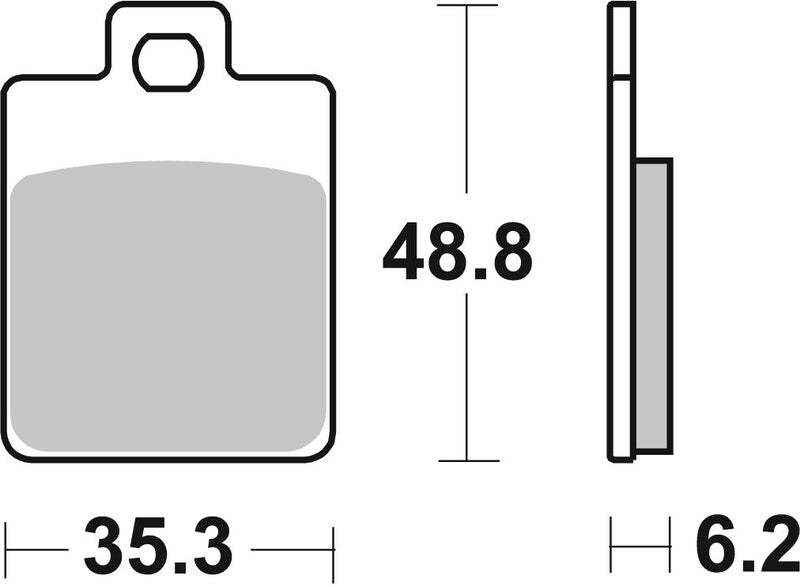 BREMB BRAKE PADS 07067XS SINTER METAL