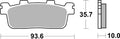 BREMB BRAKE PADS 07069XS SINTER METAL