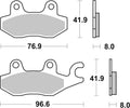 BREMB BRAKE PADS 07071XS SINTER METAL