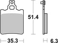 BREMB BRAKE PADS 07BB13SD SINTER METAL