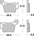 BREMB BRAKE PADS 07BB27SD SINTER METAL