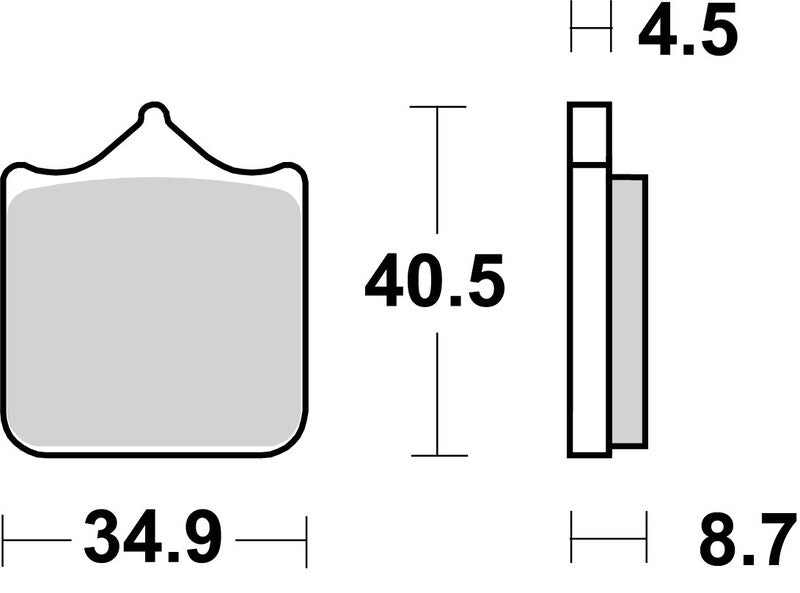BREMB BRAKE PADS 07BB33RC RACING CARBON