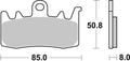 BREMB BRAKE PADS 07BB38SA SINTER METAL