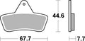 BREMB BRAKE PADS 07GR54SD SINTER METAL
